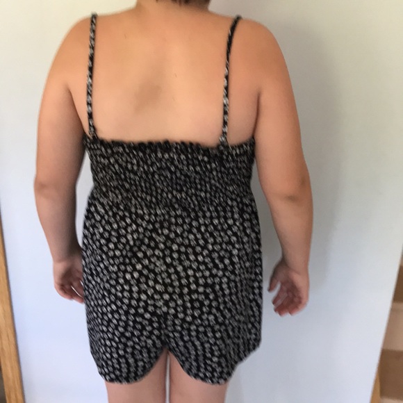 Ardene jumpsuit, shorts, black and white - Picture 6 of 7